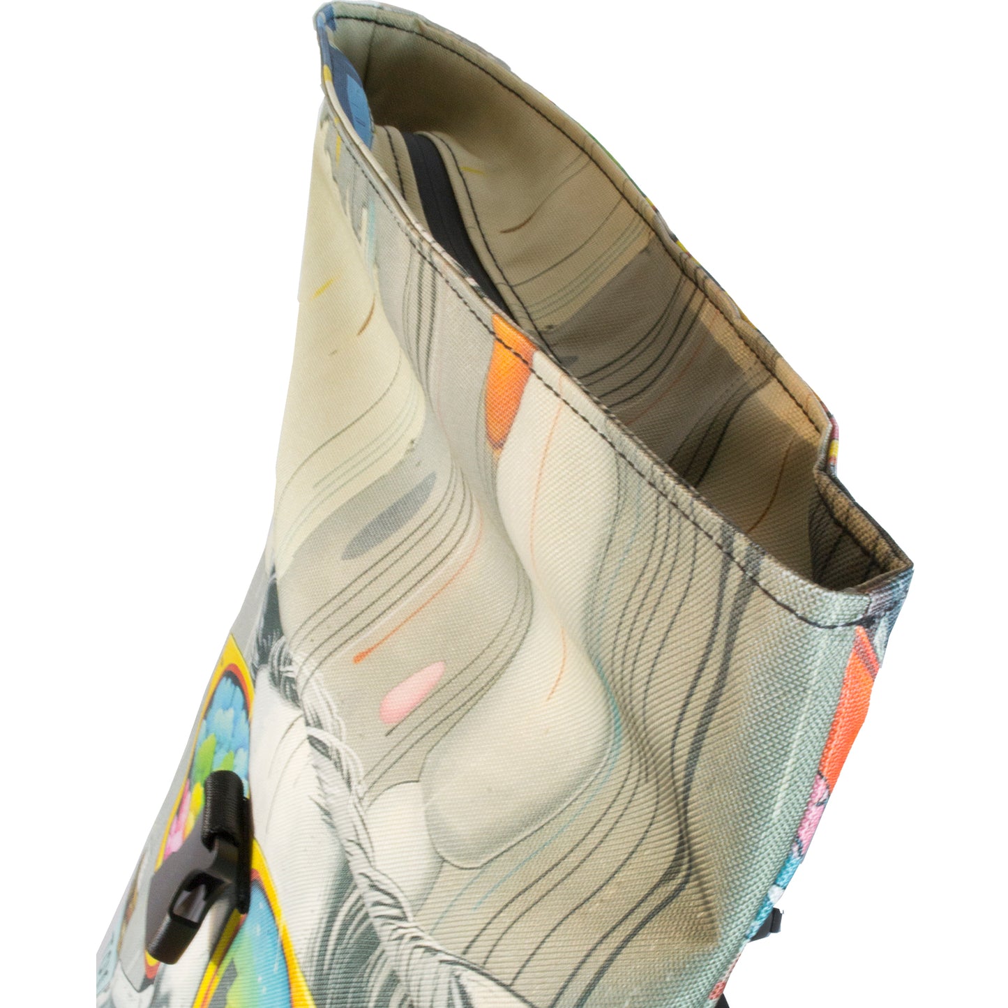 Rolltop Rucksack "Brille"