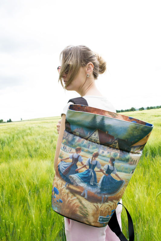 Rucksack Rolltop "Dorftänzer"