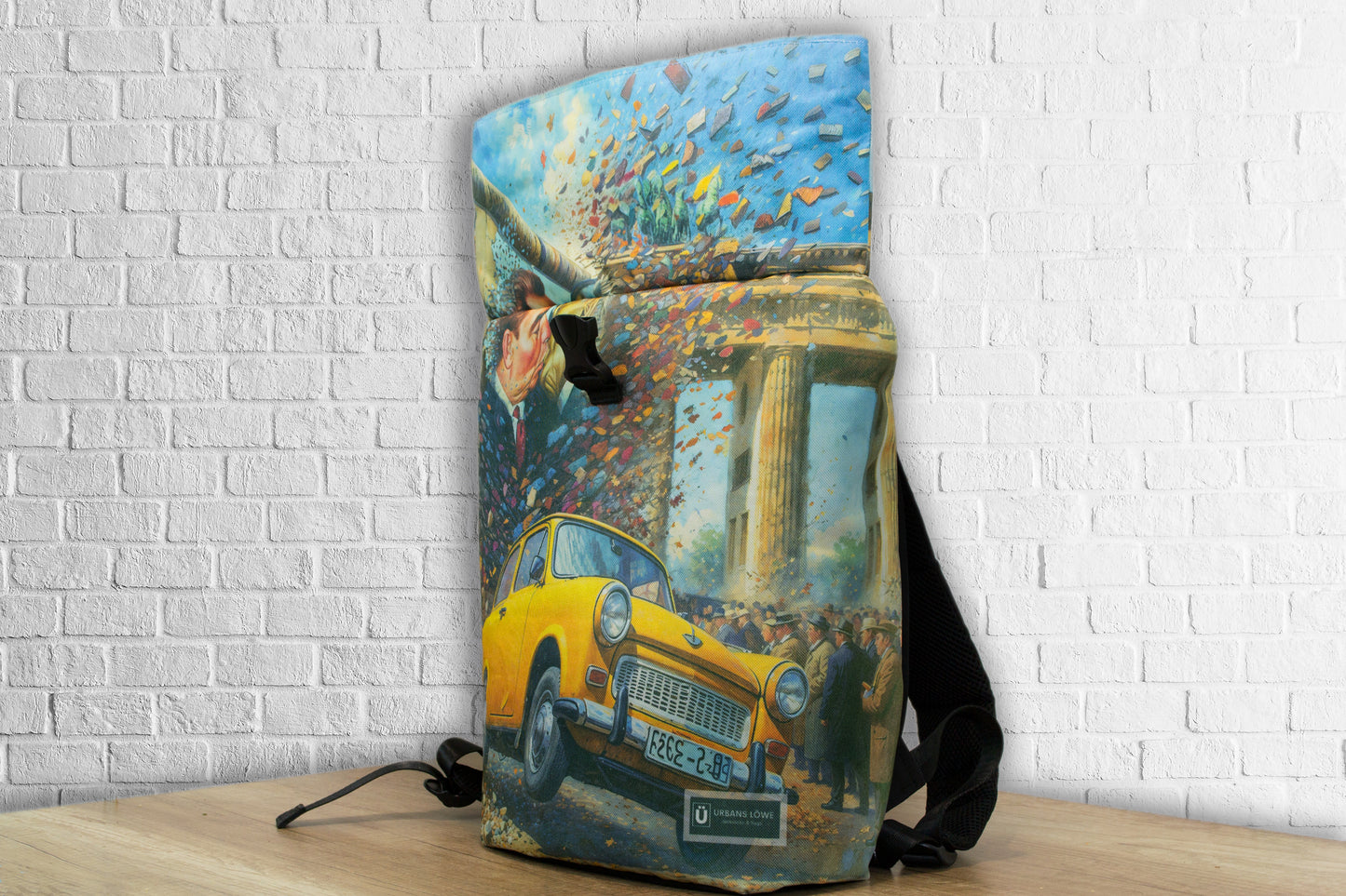 RollTop Rucksack "Mauerfall"