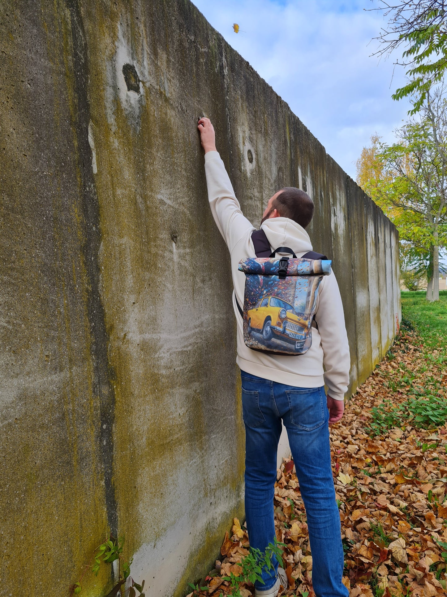 RollTop Rucksack "Mauerfall"