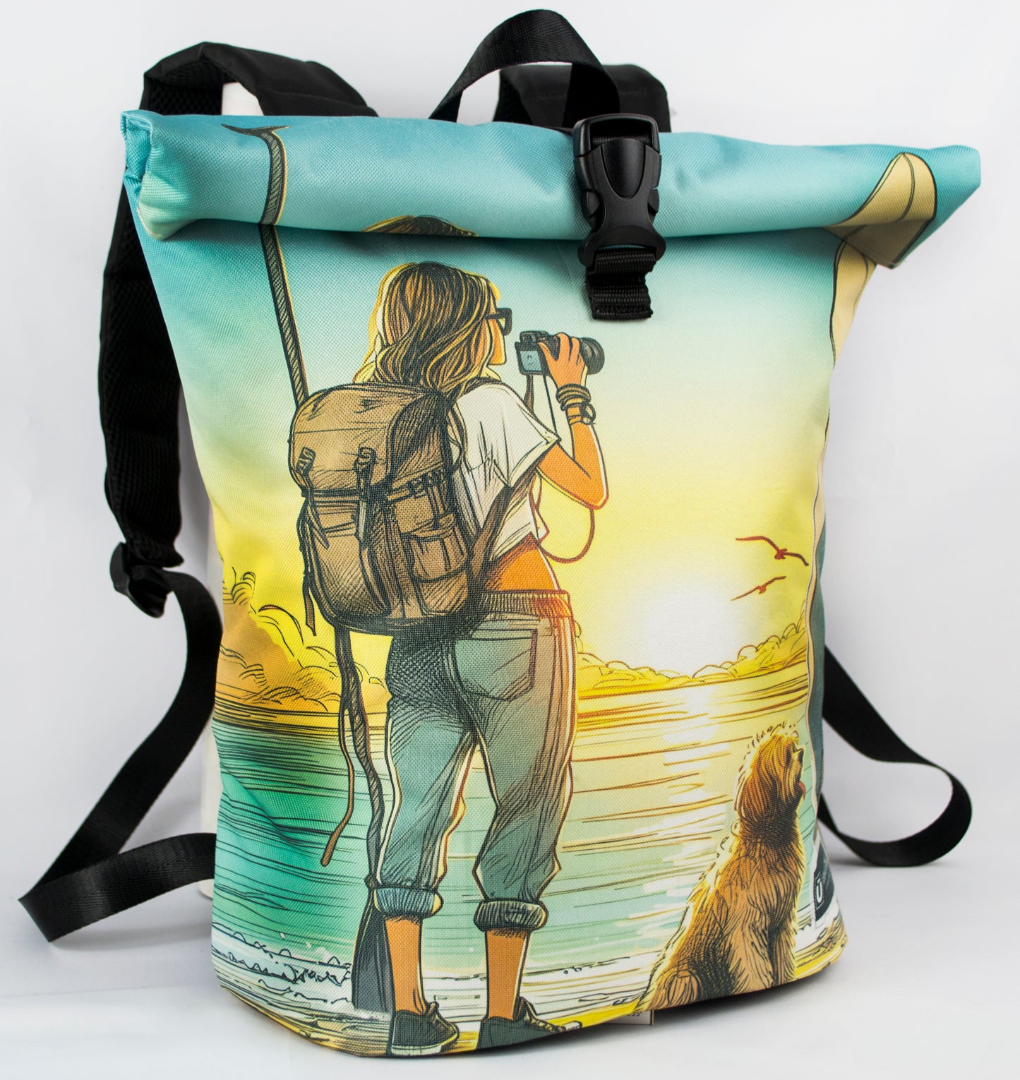 Rolltop Rucksack "Sup"