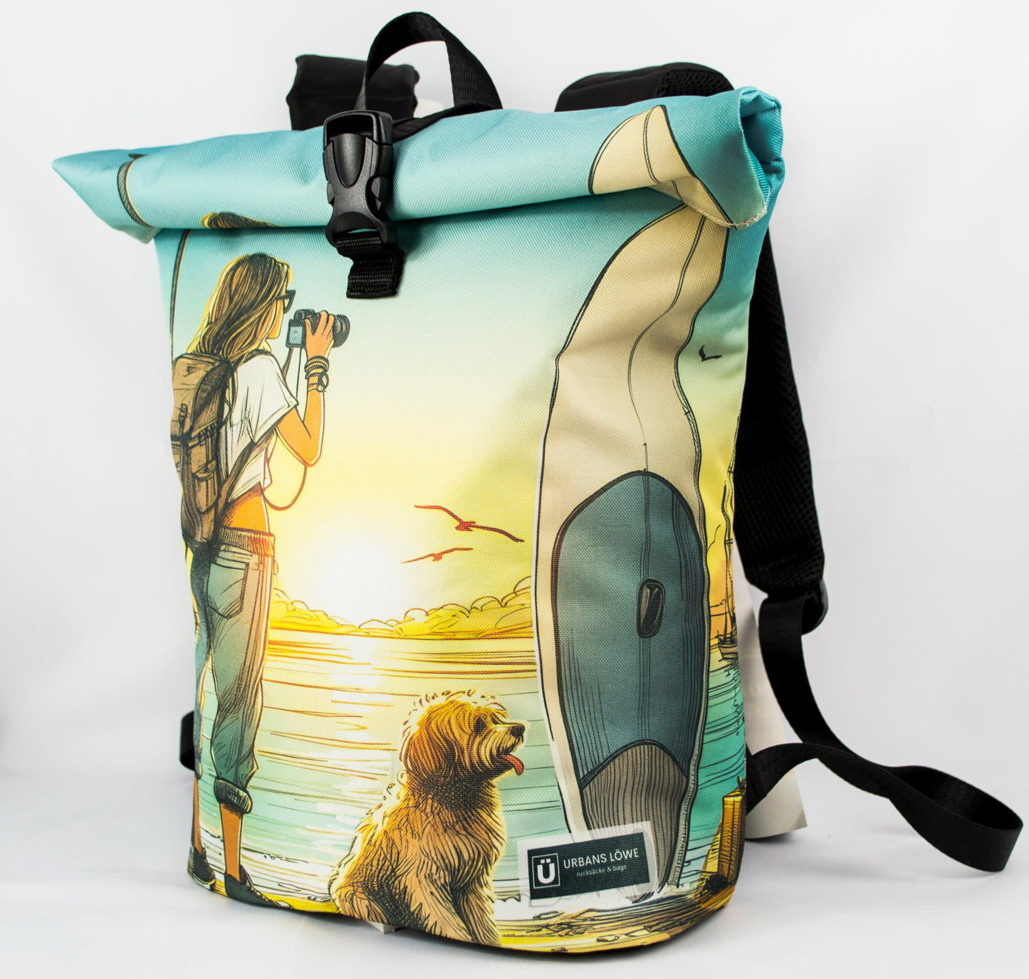 Rolltop Rucksack "Sup"