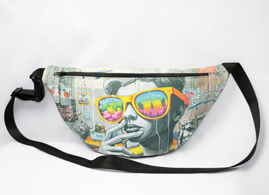 Bauchtasche "Brille"