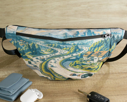 Sling Bag "Autobahn"