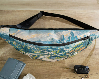 Sling Bag "Autobahn"