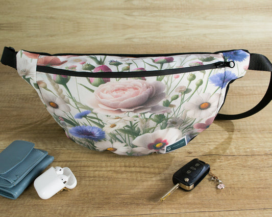Bauchtasche "Blumen"