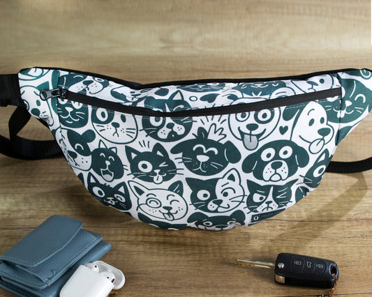 Bauchtasche "KatzeHund"