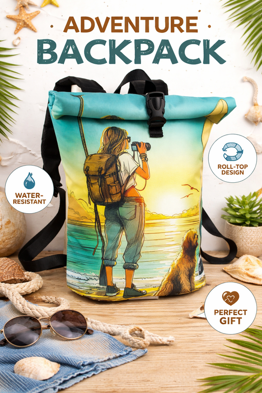 Rolltop Rucksack "Sup"