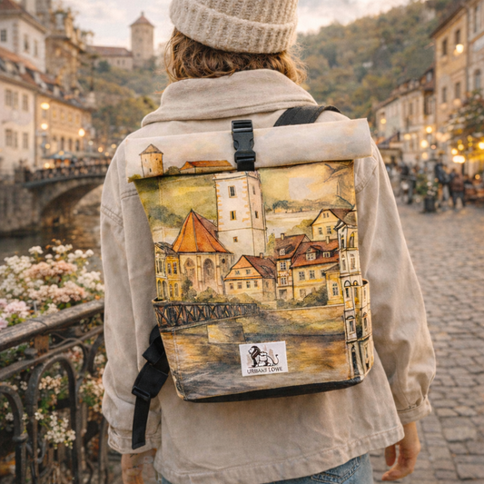 Rucksack Rolltop MultiPocket "Gera"