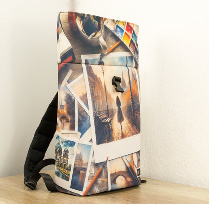 RollTop Rucksack "Fotokünstler"