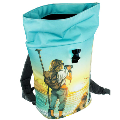 Rolltop Rucksack "Sup"