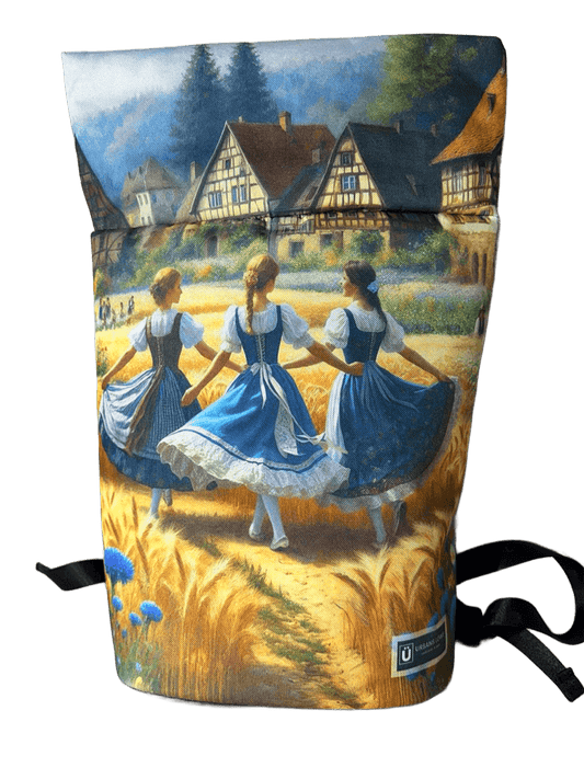 Rucksack Rolltop "Dorftänzer"